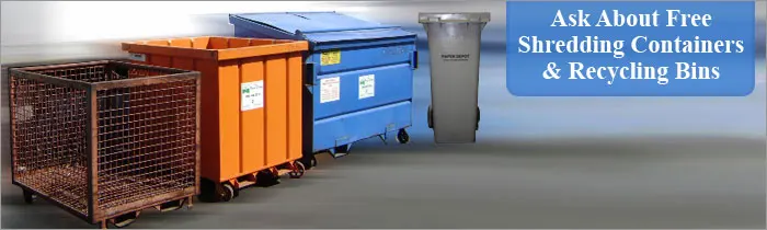 Free Shredding Containers Orange County
