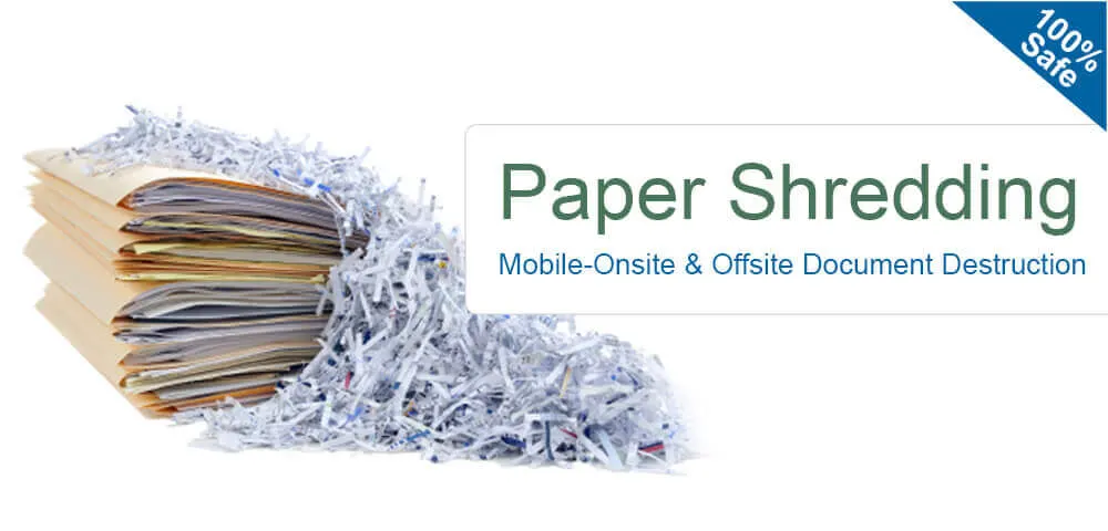 On Site & Off Site Document Shredding